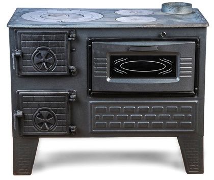 Отопительно-варочная печь МастерПечь ПВ-04 с духовым шкафом, 7,5 кВт в Урае