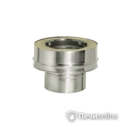 Дымоход Дымок Переходник моно-термо 0,8 мм. PMTFR  120/200 в Урае