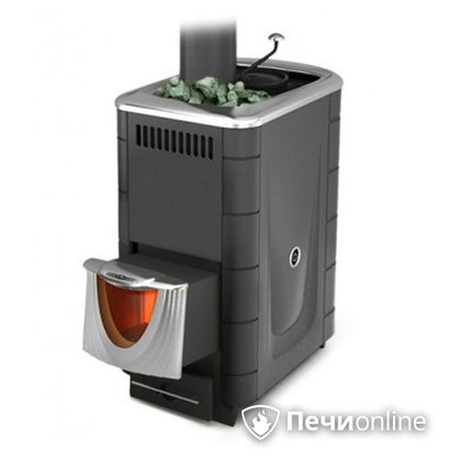 Дровяная банная печь TMF Скоропарка 2017 Inox ДНC Б, антрацит в Урае