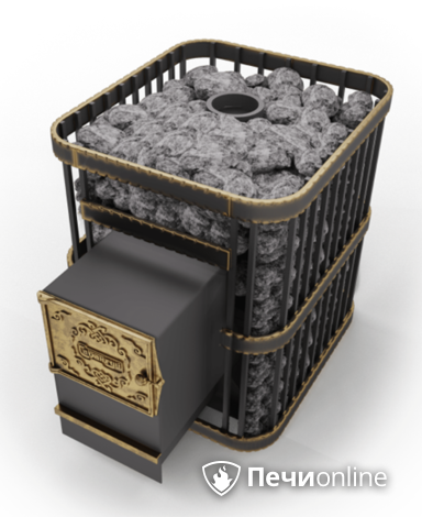 Дровяные печи-каменки Сабантуй Квадро Чугун 16 в Урае