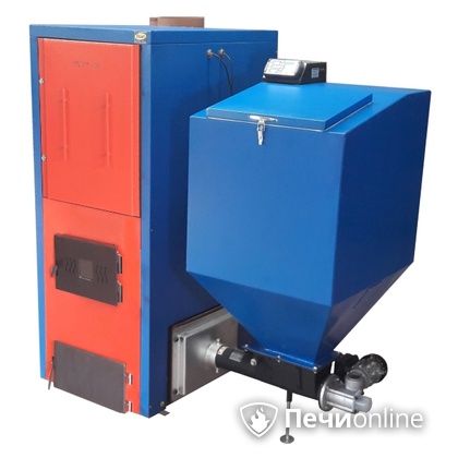 Пеллетный котел Старт 100-GR (правый бункер) в Урае