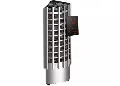 Электрокаменка для сауны Harvia Glow Corner TRC70XE c цифровой панелью управления в Урае