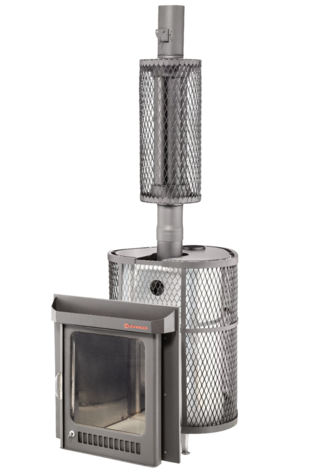 Дровяная банная печь Ферингер  Оптима ПФ (Сетка) в Урае