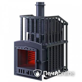 Дровяная банная печь Гефест Гром Ураган 50 (П2) в Урае