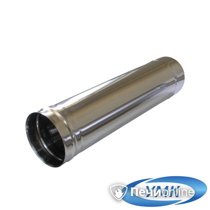 Дымоход УМК Труба D120 L=0.25 м 0,5 мм. нержавейка в Урае