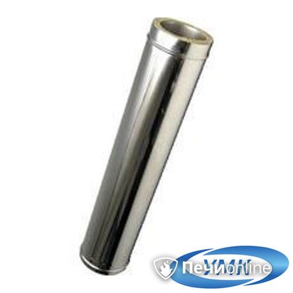 Дымоход УМК Сэндвич-труба 1.0м 180х260 Н+Н 0.5мм 0.5мм по воде в Урае