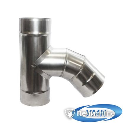 Дымоход УМК Тройник 135° D180 1.0мм нержавейка в Урае