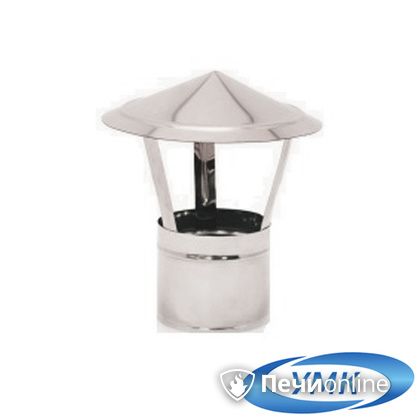 Дымоход УМК Зонт D150 0.5 мм. нержавейка в Урае