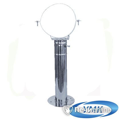  УМК Кронштейн опорный телескопический 40-75 D180 1.0 мм нержавейка в Урае