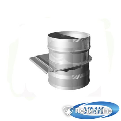  УМК Шибер-задвижка D180 1.0 мм нержавейка в Урае