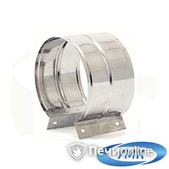  УМК Хомут обжимной D120 0.5 мм нержавейка в Урае