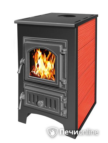 Печь-камин Везувий ПК-01 (270) красный в Урае