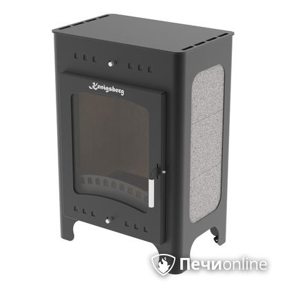 Печь-камин Протопи Кенигсберг 9Z без конфорки выход дымохода назад в Урае