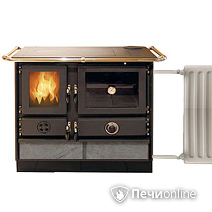 Отопительно-варочная печь MBS Super Thermo Magnum Stone R с духовым шкафом и теплообменником в Урае