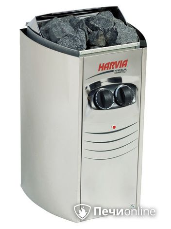 Электрокаменка для сауны Harvia Vega Compact ВС35 со встроенным пультом (HCB350400S) в Урае